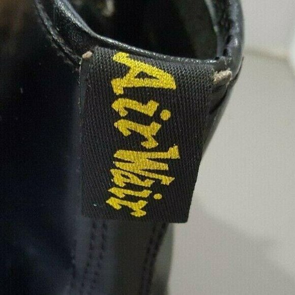 Dr. Doc Martens Air-Wair The Original Black Lace Up Combat Boots Womens US 5 - Picture 7 of 11